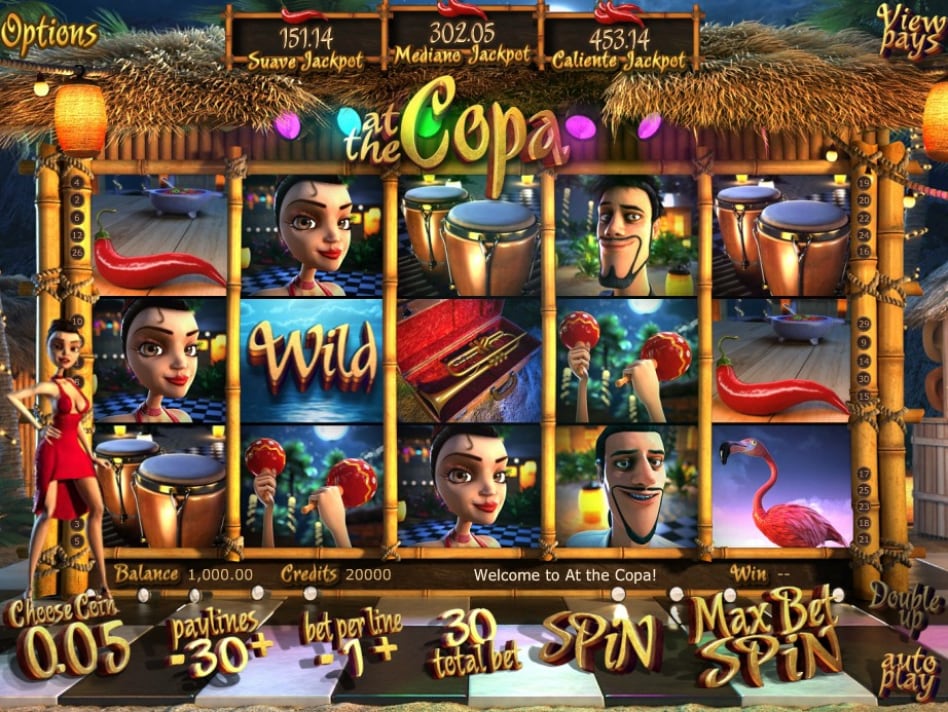 «At The Copa» — зажигательный онлайн слот в казино Рокс